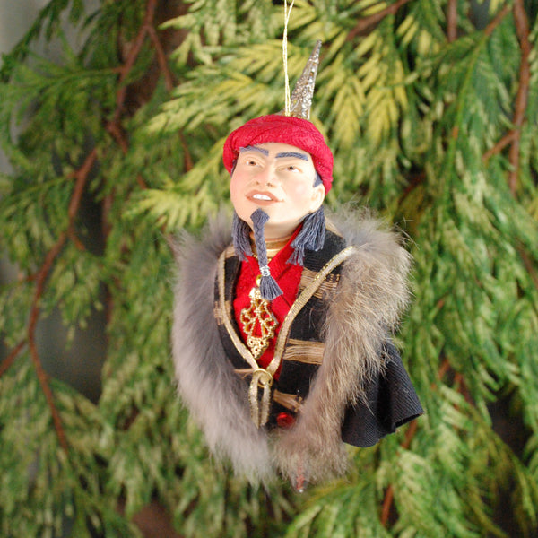 Wiseman/Maji - King of East brings gift or Myrrh- Nativity Figurine Christmas Ornament -Limited Edition-kenfolks