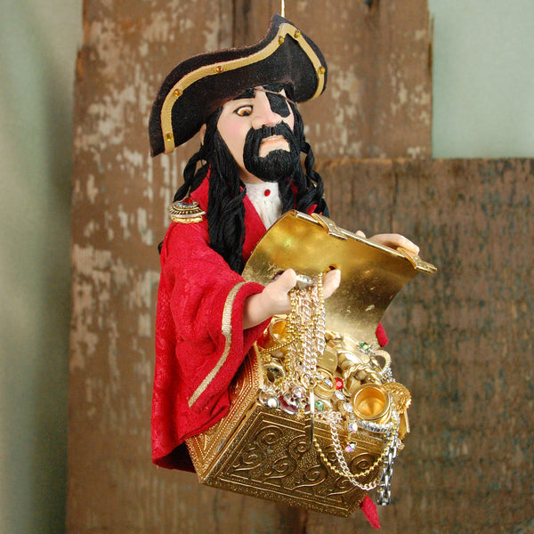 Black Beard Pirate-Original Art-kenfolks
