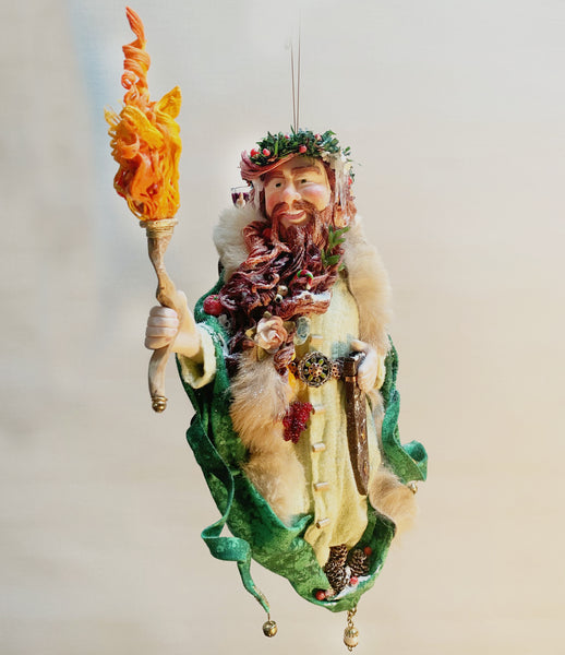 Ghost of Christmas Present -Charles Dickens - A Christmas Carol by artist Ken Fedoruk
