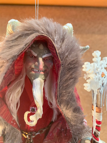 Krampus Hanging Christmas ornament by Ken Fedoruk. Completely Handmade , Limited Edition Art-Limited Edition-kenfolks