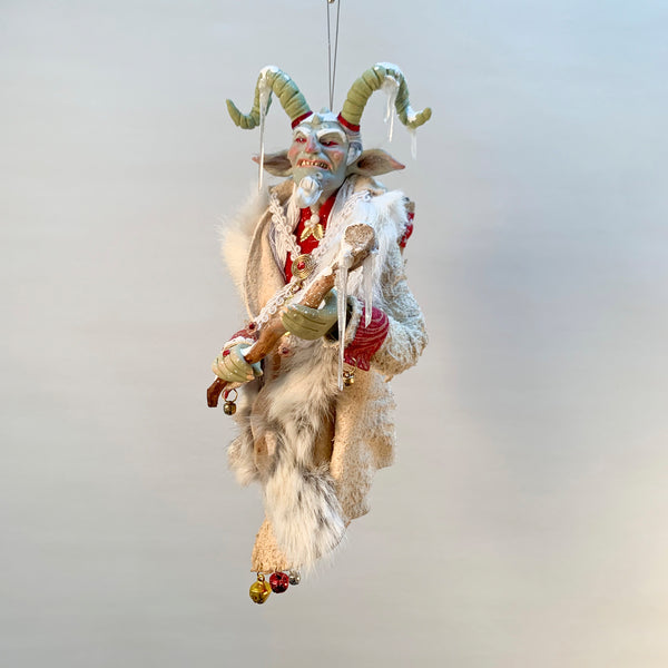 Krampus Hanging Christmas ornament by Ken Fedoruk. Completely Handmade , Limited Edition Art-Limited Edition-kenfolks