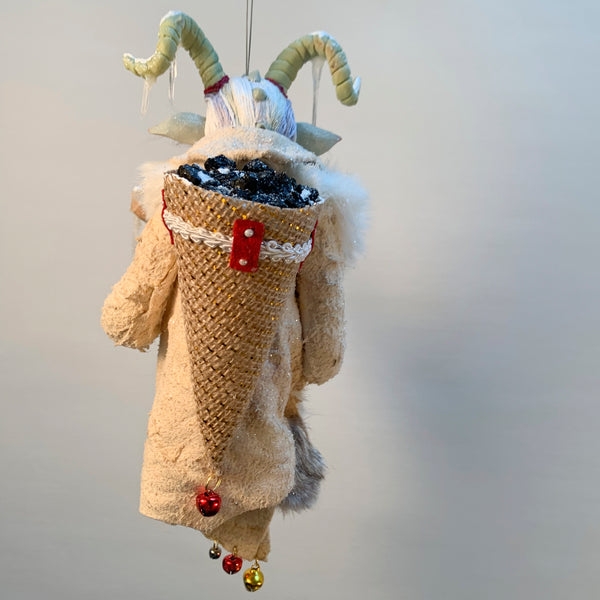 Krampus Hanging Christmas ornament by Ken Fedoruk. Completely Handmade , Limited Edition Art-Limited Edition-kenfolks