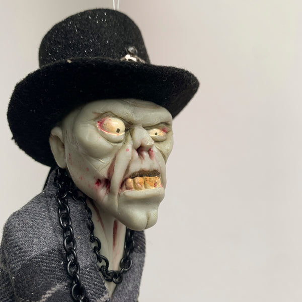 Voodoo Witch Doctor - Creep Halloween hanging decoration - By Sculptor Ken Fedoruk - Limited Edition Handmade-Limited Edition-kenfolks