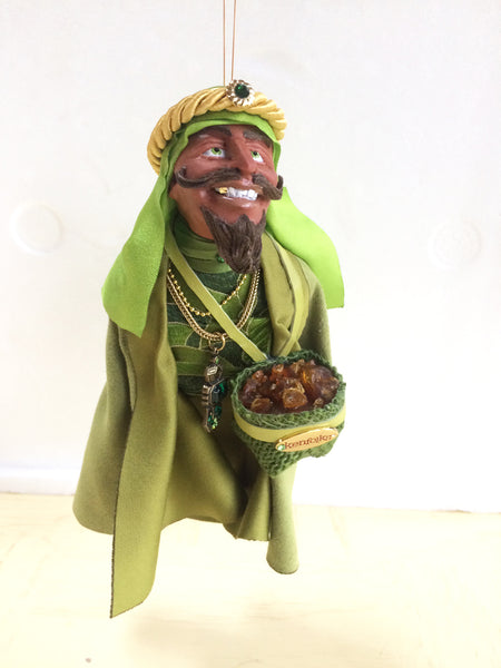 Wisemen/Maji - This King representing Middle East is offering the gift of Frankincense..-Limited Edition-kenfolks