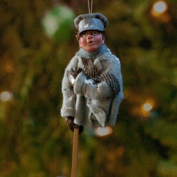 Tiny Tim Ornament - Christmas Keepsake - Delightful hanging ornament available in different colours-Limited Edition-kenfolks