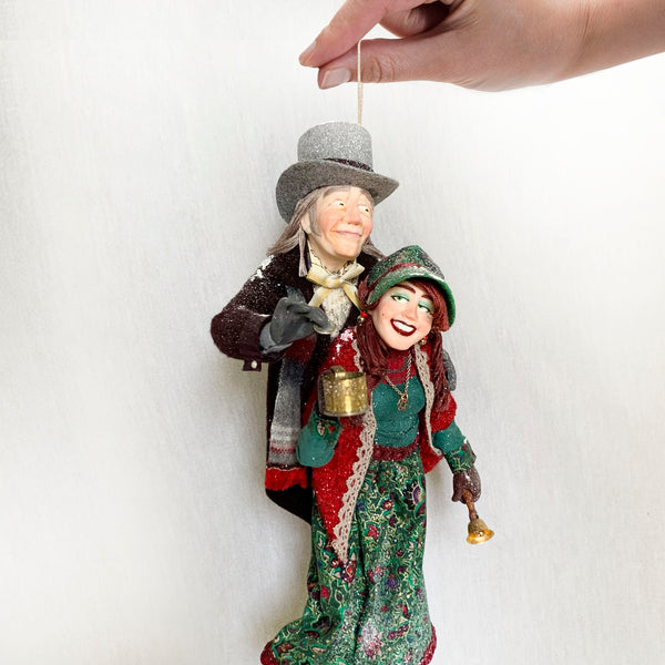 Scrooge a Better Man - Christmas Ornament - Handmade Christmas by Ken Fedoruk - Charles Dickens A Christmas Carol-Limited Edition-kenfolks