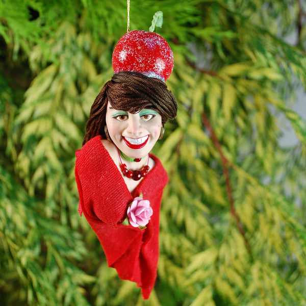 Christmas candy ornament - Sweeties Maraschino Cherry - Candy Elf-Limited Edition-kenfolks