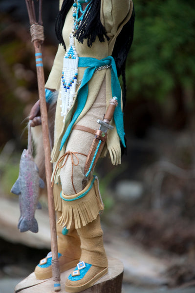 Women of the American Old West , Native - Sacagewa-Original Art-kenfolks