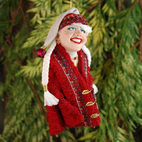 Mrs. Claus Nordic Coat and Hat-Limited Edition-kenfolks