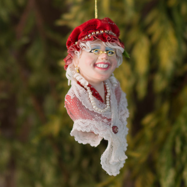 Mrs. Claus With red bonnet-Limited Edition-kenfolks
