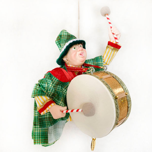 Santa's Workshop - Musical Elf banging on a Bass Drum-Limited Edition-kenfolks