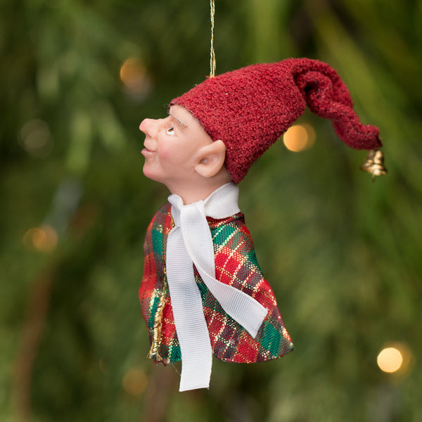 Elf 6- Santa's pint size workshop elf. Handmade Christmas-Limited Edition-kenfolks
