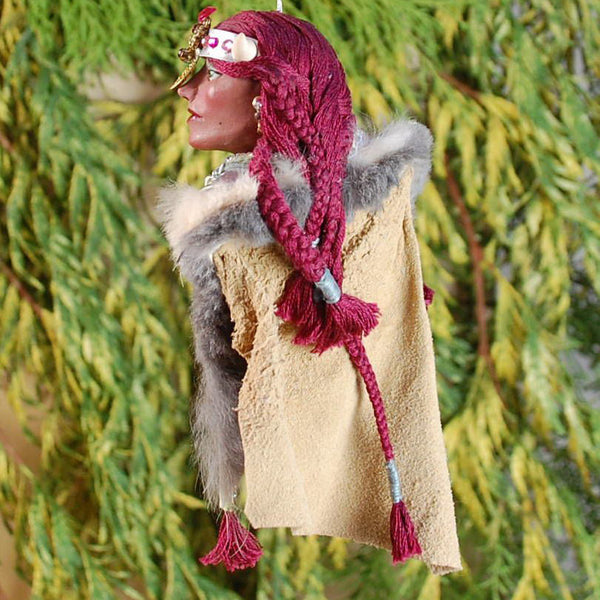 Viking Maiden - History comes to life handcrafted sculpture-Original Art-kenfolks