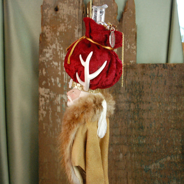 Norwegian Santa, Hanging Christmas ornament-Limited Edition-kenfolks