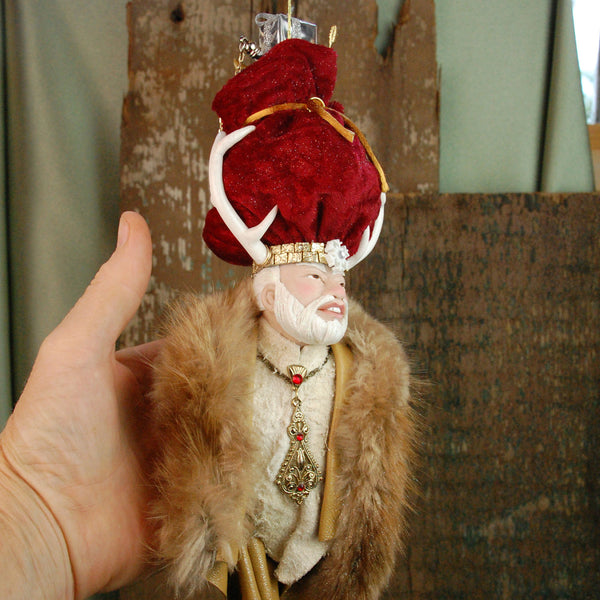 Norwegian Santa, Hanging Christmas ornament-Limited Edition-kenfolks